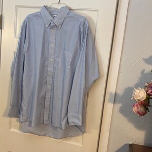 Men's Blue Striped Shirt